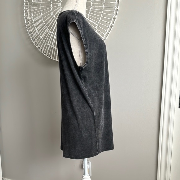 Torrid Black Cotton Modal Rib High Neck Muscle Tank Top - Picture 2 of 12